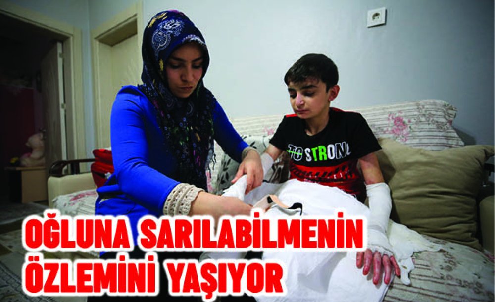 "Kelebek Hastası" Emircan'ın Annesi, Oğluna Sarılabilmenin Özlemini Yaşıyor