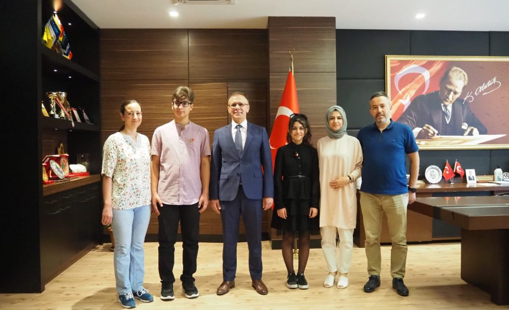 Lgs Türkiye Birincileri Kaymakam Sarılıyı Ziyaret Etti - 2