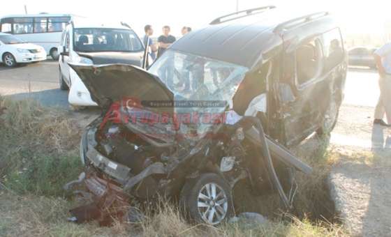 Çorlu'da Trafik Kazası: 5 Yaralı - 1