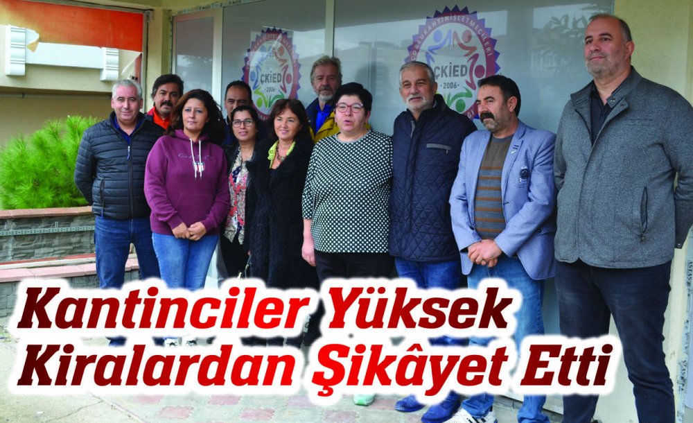 Kantinciler Yüksek Kiralardan Şikâyet Etti