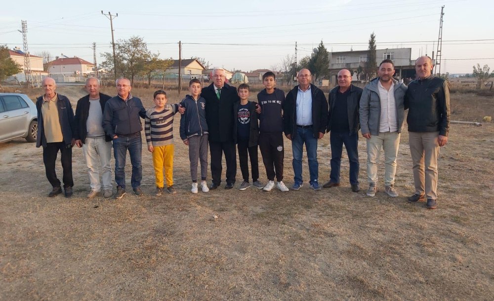 “Ergene'ye Yeni Bir Futbol Sahası Daha Kazandıracağız” - 1