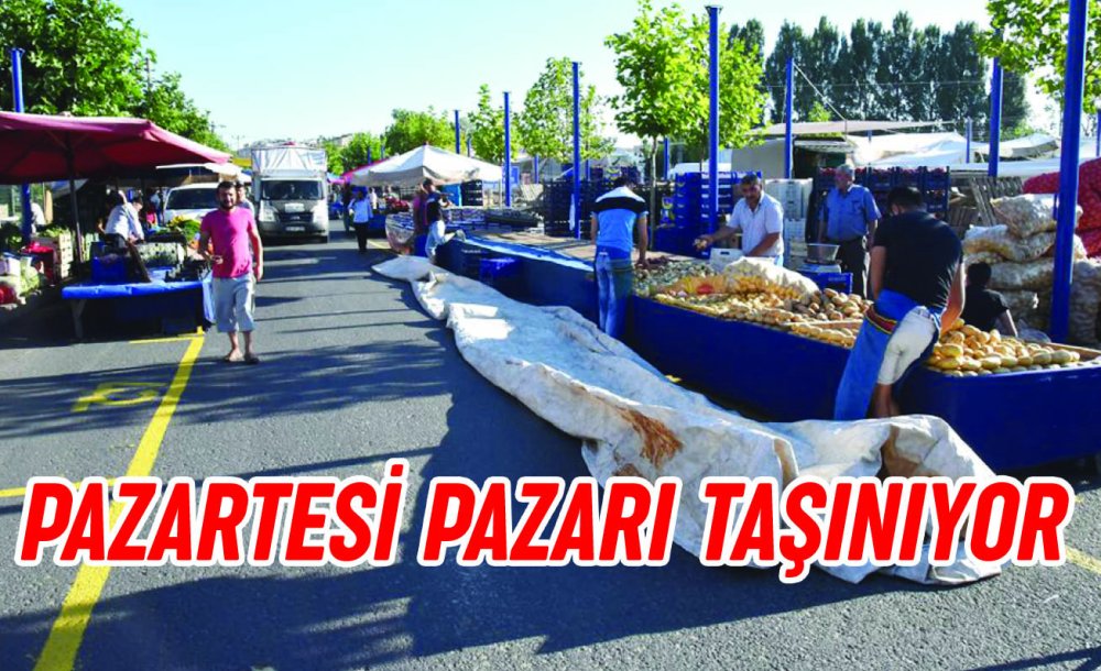 Pazartesi Pazarı Taşınıyor