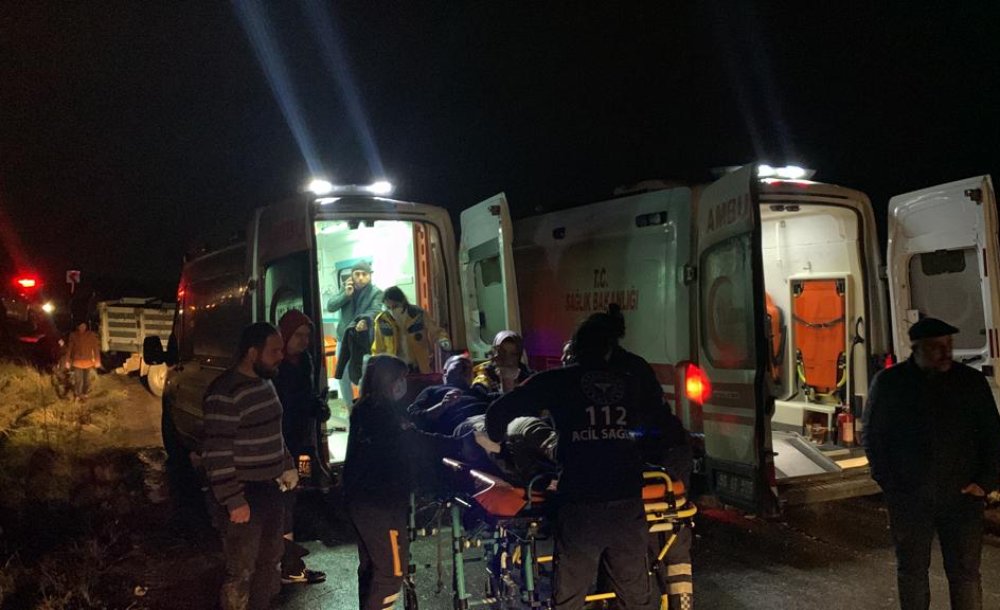 Türkgücü'nde Feci Kaza, 1 Kişi Öldü, 20 Kişi Yaralandı - 1