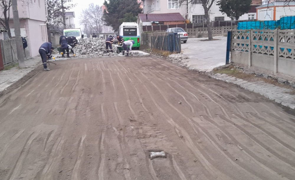 Ergene'de Yol Çalışmaları Devam Ediyor - 3
