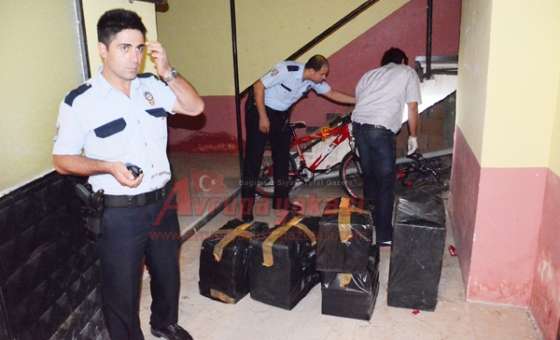 Çorlu Polisinden Kaçak Sigara Baskını