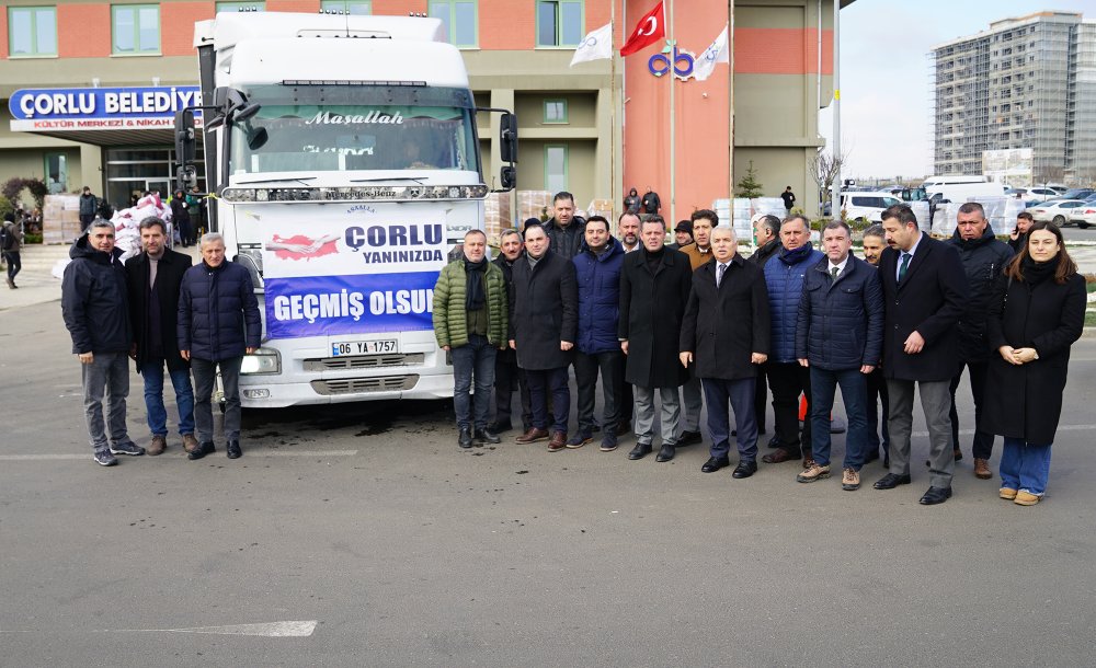 Çorlu İyi Bir Yardımlaşma Örneği Sergiledi - 1