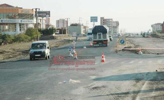 Çorlu Girişi Bölünüyor - 1