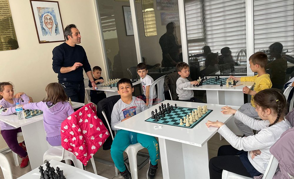 Ergene'de Satranç Kursu Devam Ediyor - 1