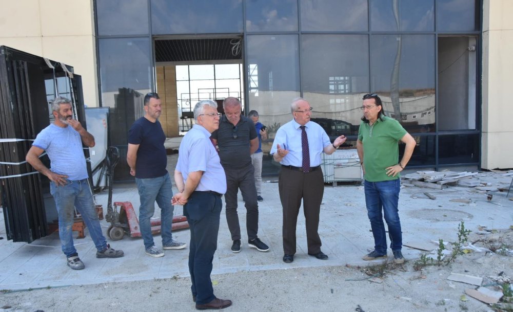 Başkan Albayrak Çorlu'daki Projeleri İnceledi - 1