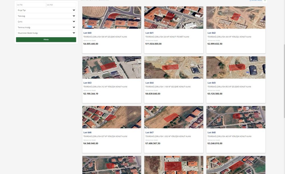 Çorlu'daki Araziler Satılıyor! - 4