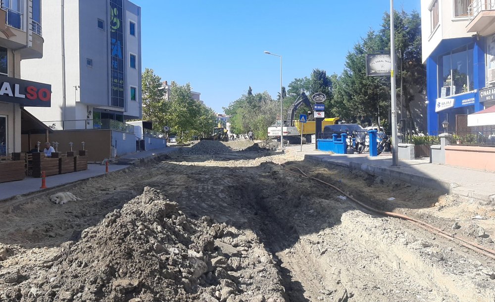 Çorlu Belediyesi O Caddede Çalışma Başlattı - 4