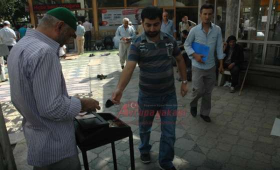 Çorlu`da Cemaatten 57. Alay Camii`ne Yardım - 2