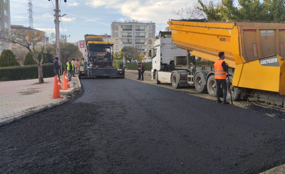 Taşkent Caddesi Asfaltlandı