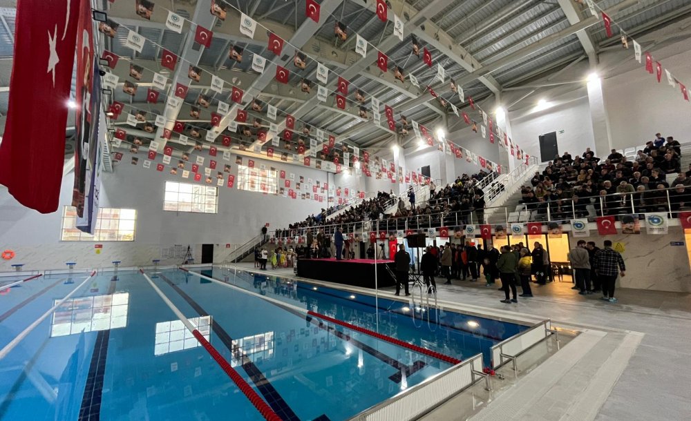 Çerkezköy Atatürk Yarı Olimpik Yüzme Havuzu Hizmete Açıldı - 1