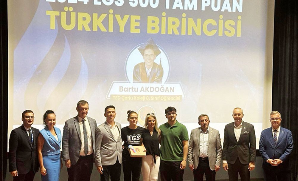Ted Çorlu Kolejinden Büyük Başarı