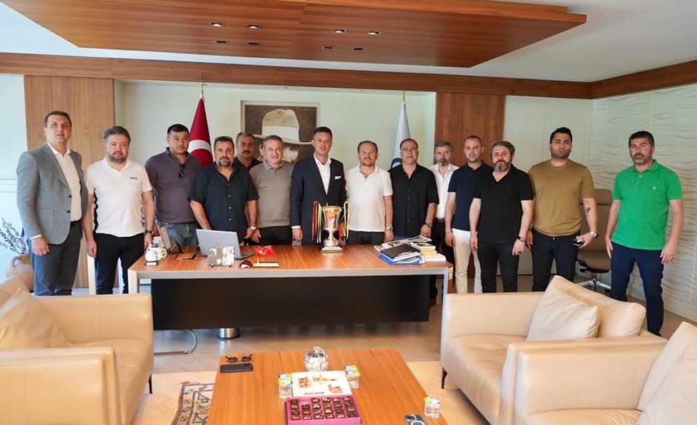 Çorluspor 1947'Den Başkan Sarıkurt'a Ziyaret - 1