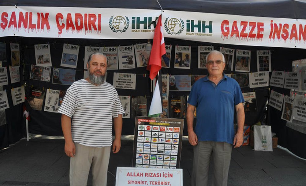 Gazze İnsanlık Çadırı Açıldı - 2
