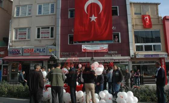 Mhp Çorlu İlçe Teşkilatı`ndan Balonlu Bayraklı 29 Ekim Kutlaması - 1