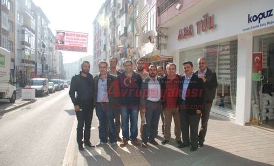 Esnaflardan Başkana Teşekkür Pankartı - 1