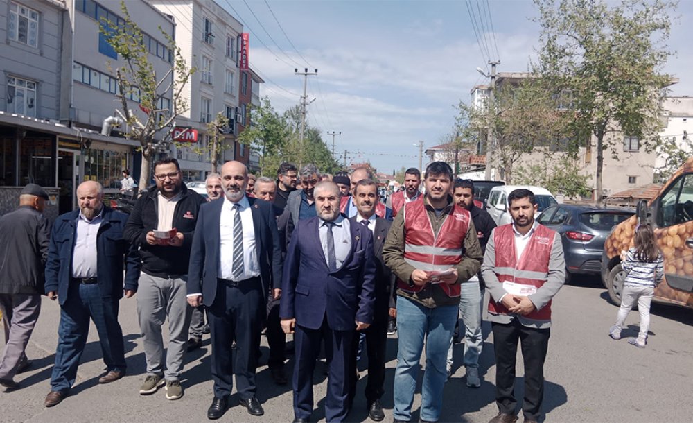Saadet Partisi'nden Esnaf Ziyareti Ve Sorunlara Çözüm Sözü