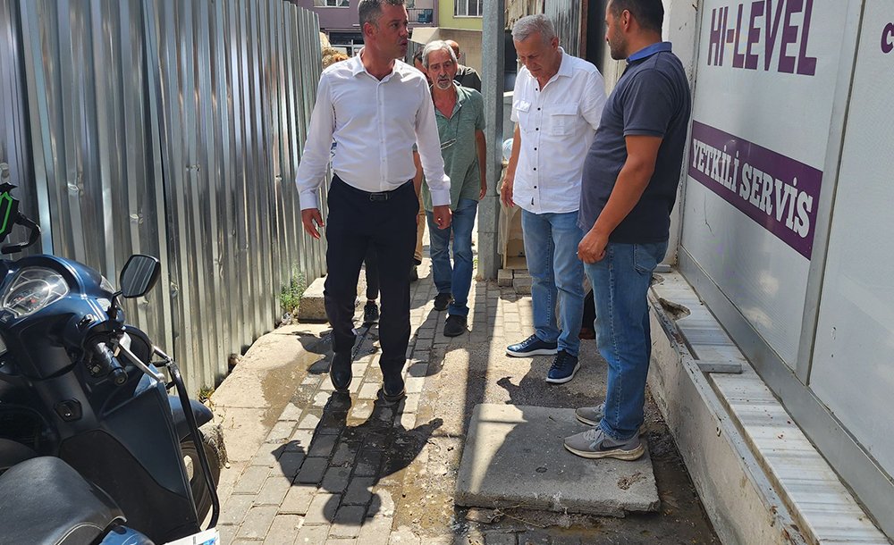 Sarıkurt, Otopark İnşaatını İnceledi - 1