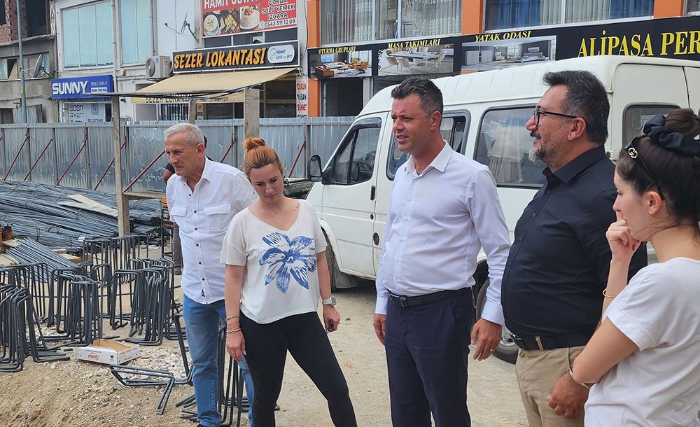 Sarıkurt, Otopark İnşaatını İnceledi - 3