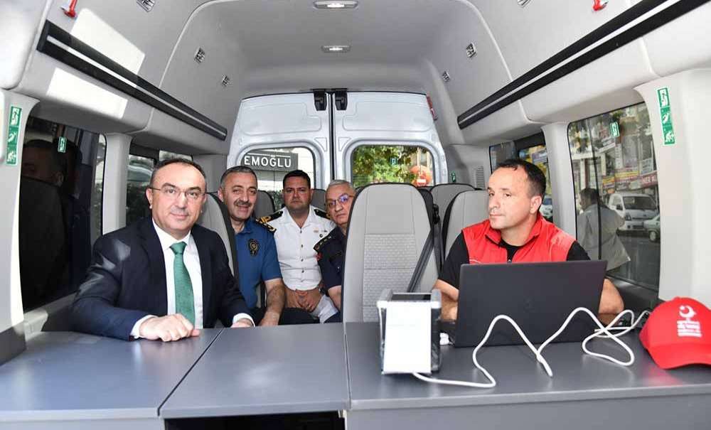 3. Mobil Göç Noktası Aracı Hizmete Girdi