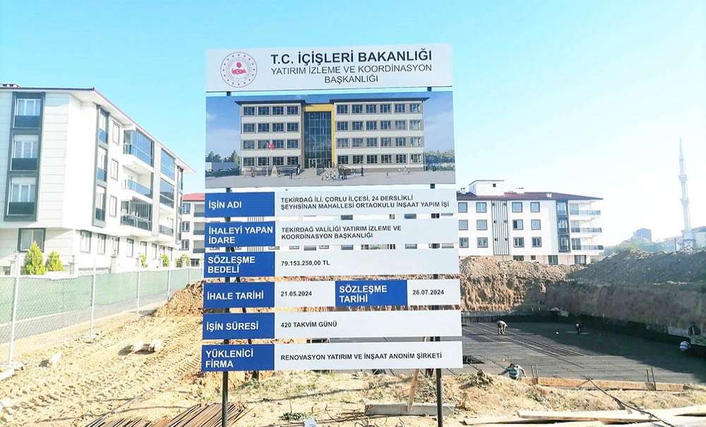 Bir Okul İnşaatı Daha Başladı