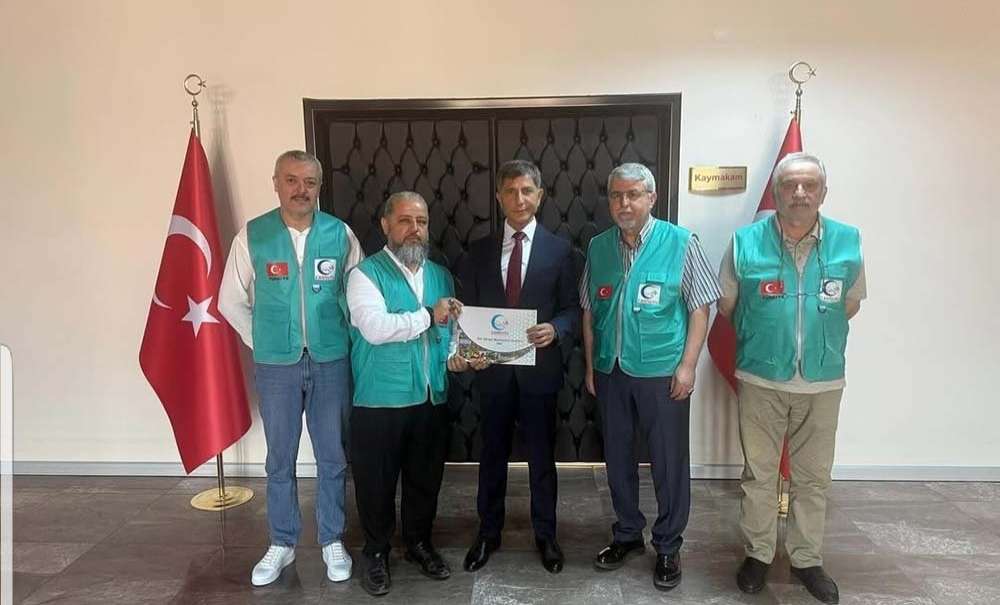 Cansuyu Derneği'nden Kaymakam Erten'e Ziyaret