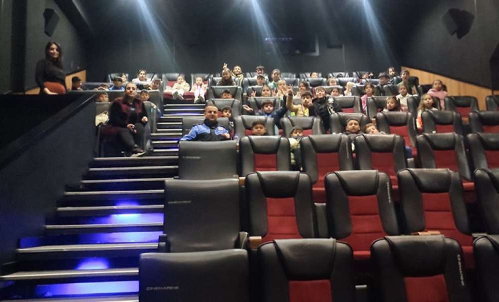 Çorlu Emniyeti'nden Sinema Etkinliği