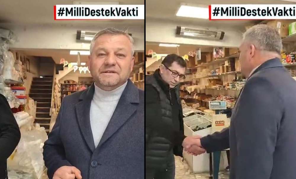 Esnaftan Alışveriş Yapan Şahpaz, Boykota Hayır Dedi