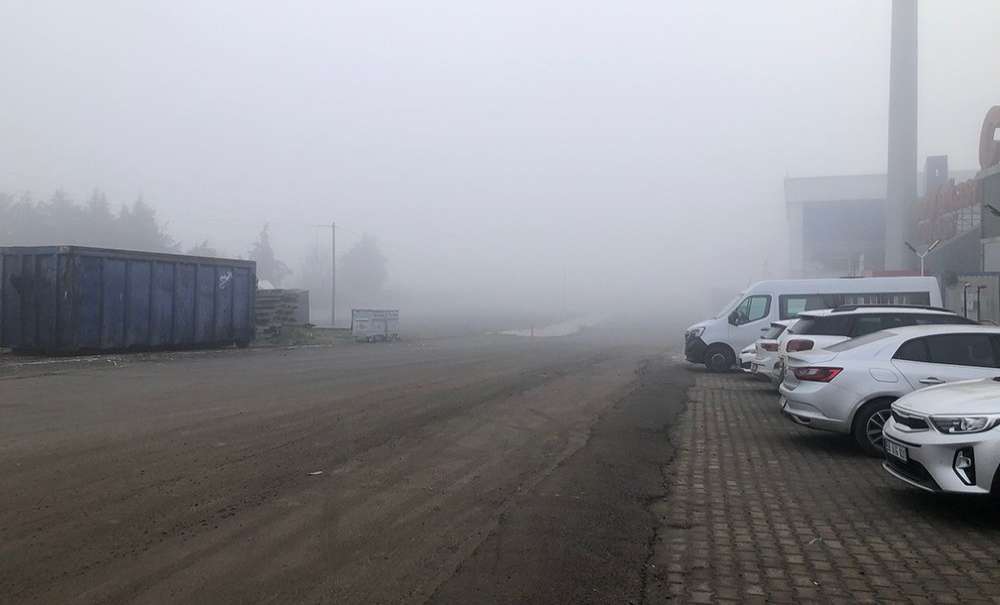 Hafta Sonu Sis Etkili Oldu