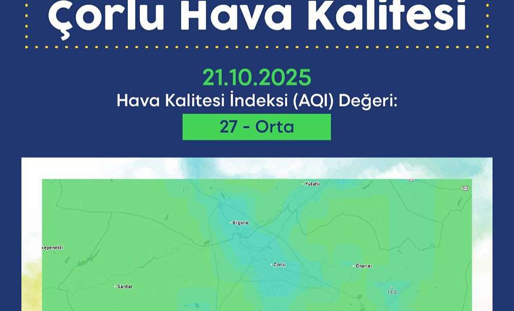 Her Gün Hava Kalitesi Raporu Paylaşıyor