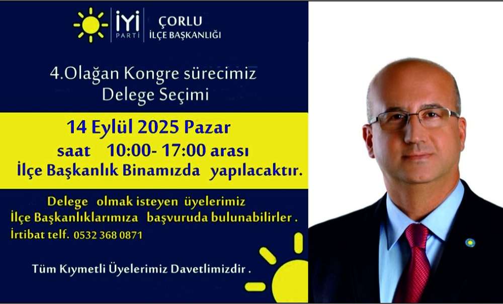 İyi̇ Parti'de Kongre Süreci Başlıyor