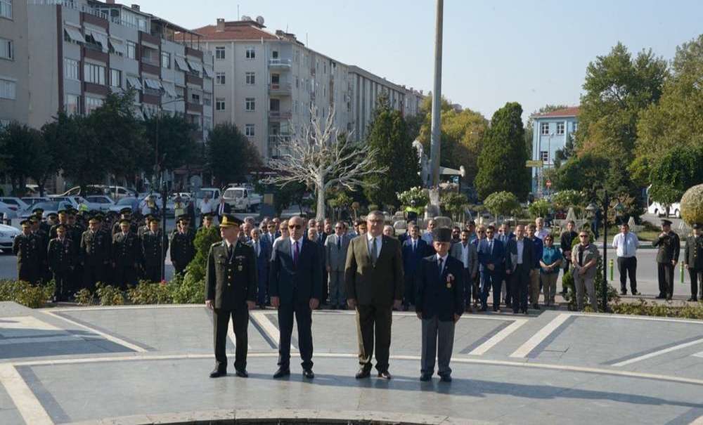 Gaziler Günü Kırklareli'nde Törenlerle Kutlandı