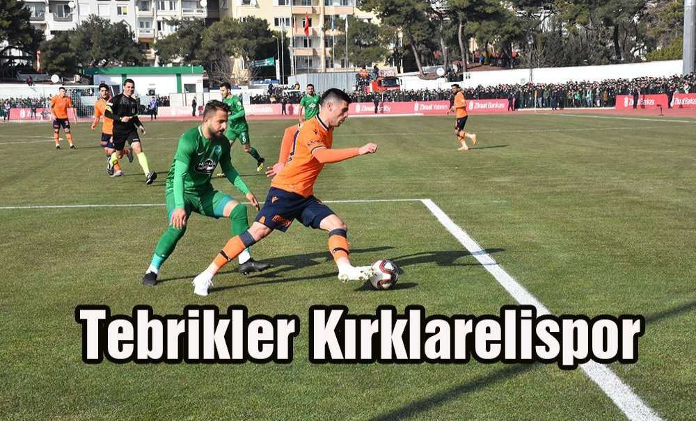 Tebrikler Kırklarelispor