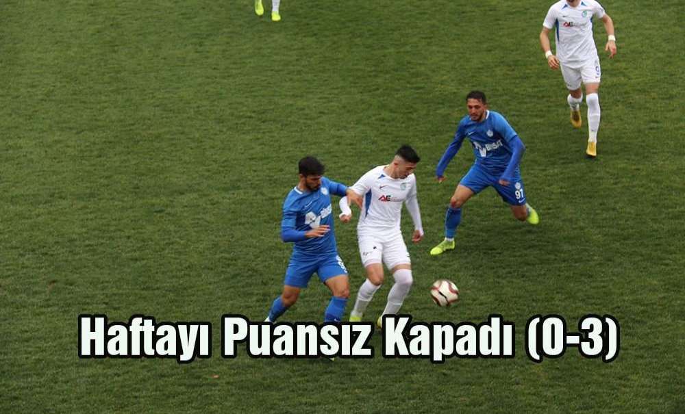 Haftayı Puansız Kapadı (0-3)