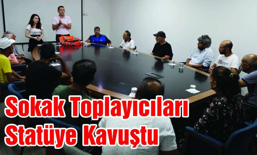 Sokak Toplayıcıları Statüye Kavuştu