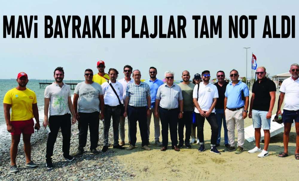 Mavi Bayraklı Plajlar Tam Not Aldı