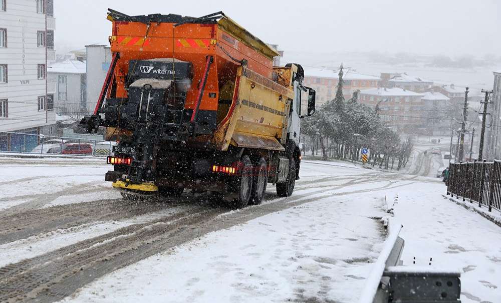 Kar Ve Buzlanmaya Karşı Teyakkuzdalar