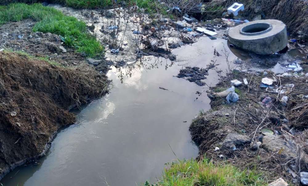 Dereden Lağım Kokusu Yükselmesine Tepki