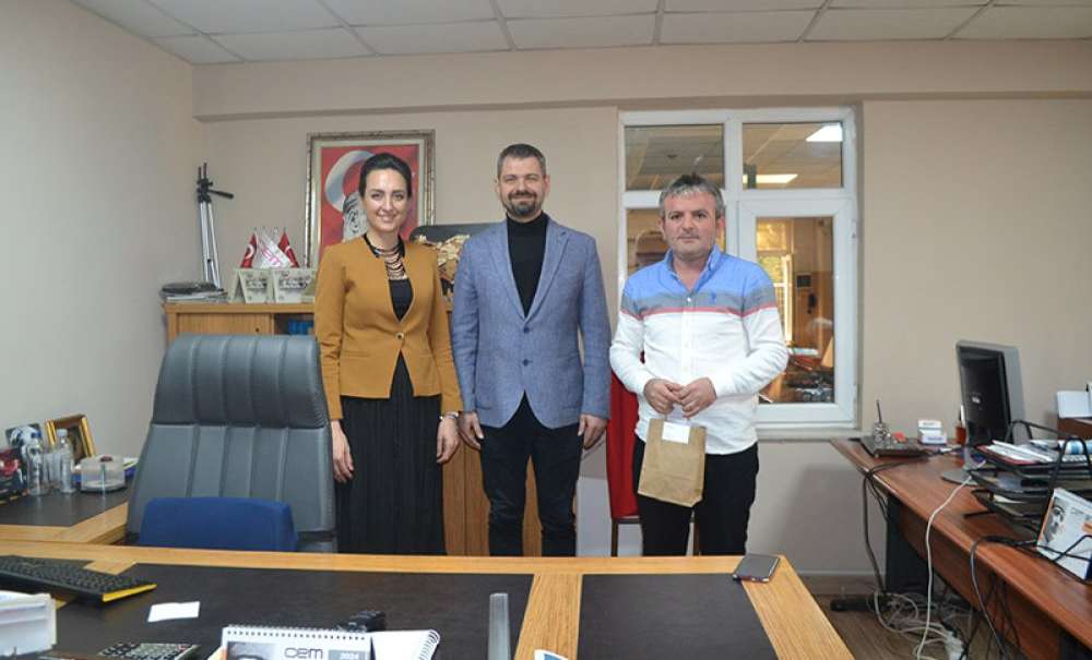 Ün Okullarından Gazetemize Ziyaret