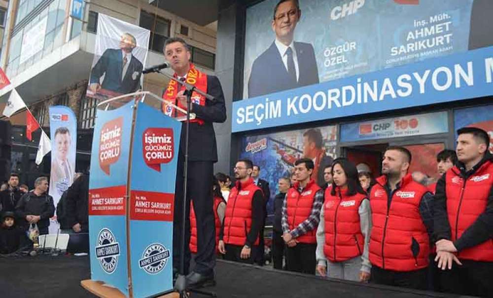 Ahmet Sarıkurt Seçim Ofisi Açtı