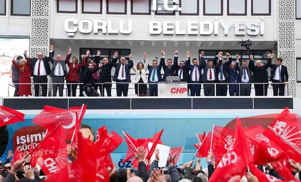 Özgür Özel Çorlu Halkıyla Buluştu