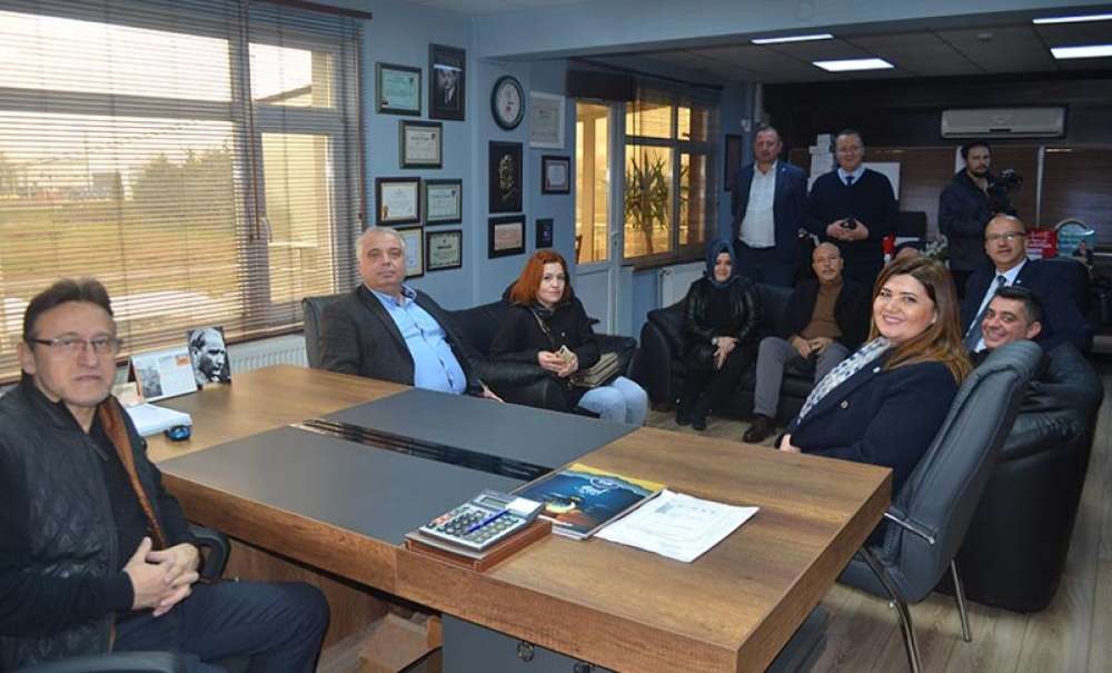 İyi̇ Parti'den Gazetemize Ziyaret