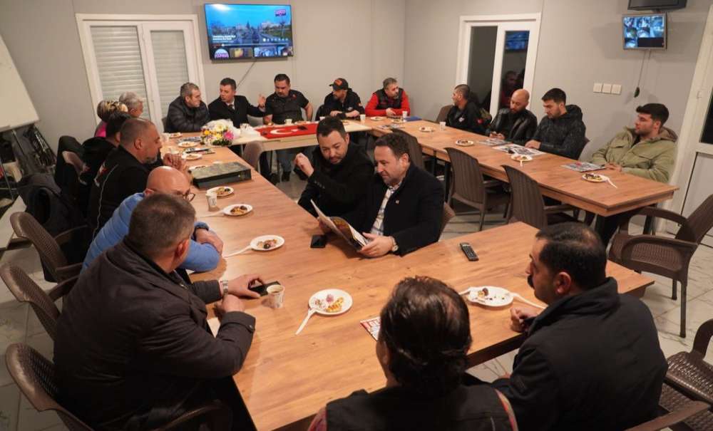 Başkan Sarıkurt, Motosiklet Kulübü'nü Ziyaret Etti