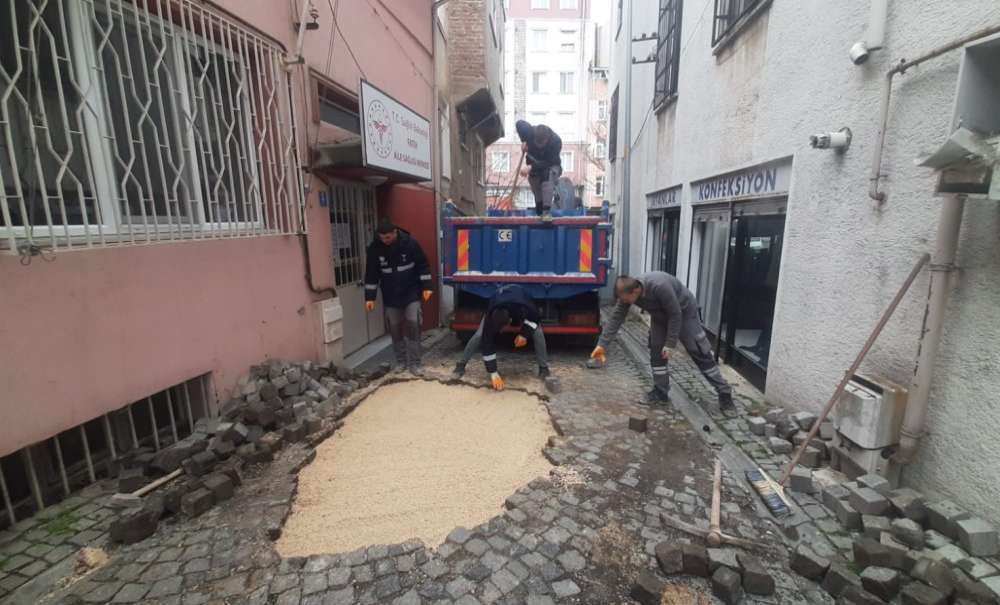 Gazetemizin Gündeme Getirdiği O Sokak Yapıldı