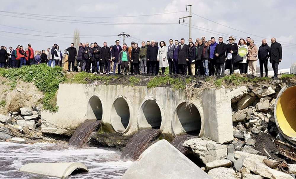 Ergene'de Kirliliğine Dikkat Çekildi