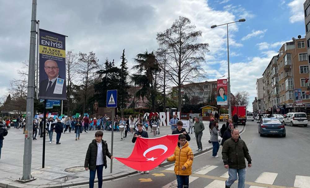 Minik Öğrenciler Su Tasarrufuna Dikkat Çekti