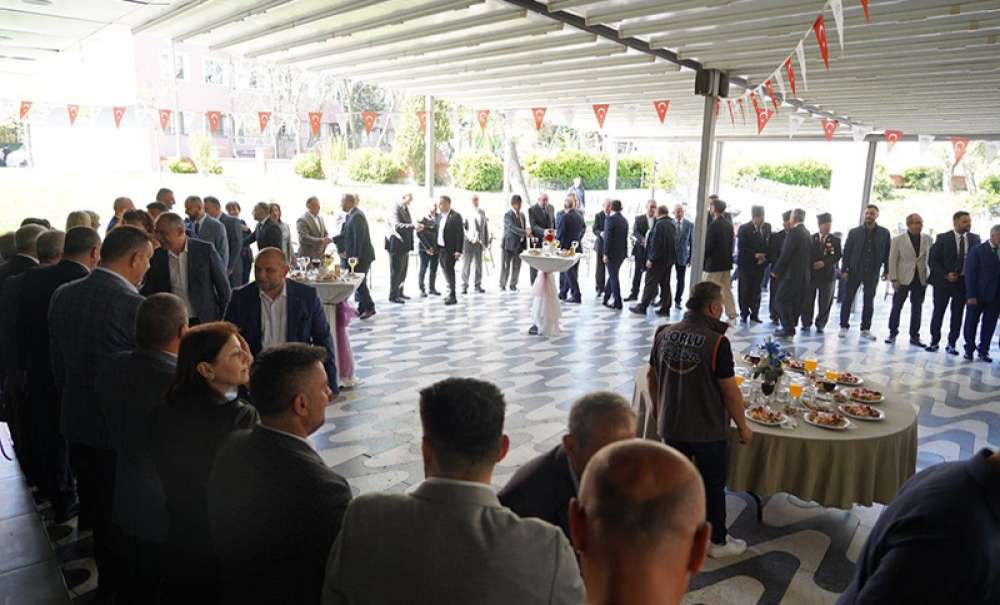 Çorlu Protokolü Bayramlaştı